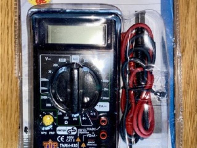 Digital Multimeter TMMH-930 Top Craft Spannungsmesser Neu - 1