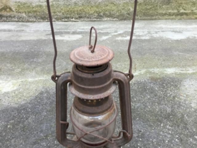 Original Feuerhand Öl Lampe Sturmlaterne Laterne Rarität Deko - 1